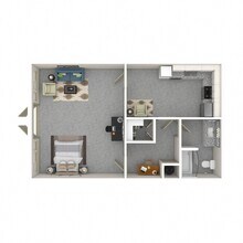 0D - AFFORDABLE 432 floor plan